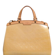 Louis Vuitton Monogram Vernis Brea MM Beige Poudre