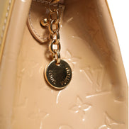 Louis Vuitton Monogram Vernis Brea MM Beige Poudre