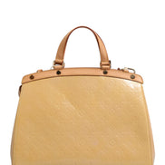 Louis Vuitton Monogram Vernis Brea MM Beige Poudre