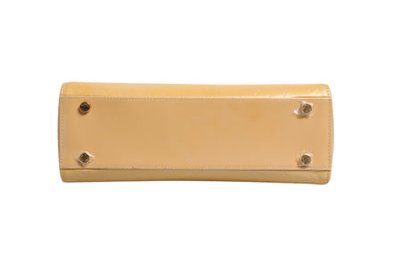 Louis Vuitton Monogram Vernis Brea MM Beige Poudre