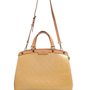 Louis Vuitton Monogram Vernis Brea MM Beige Poudre
