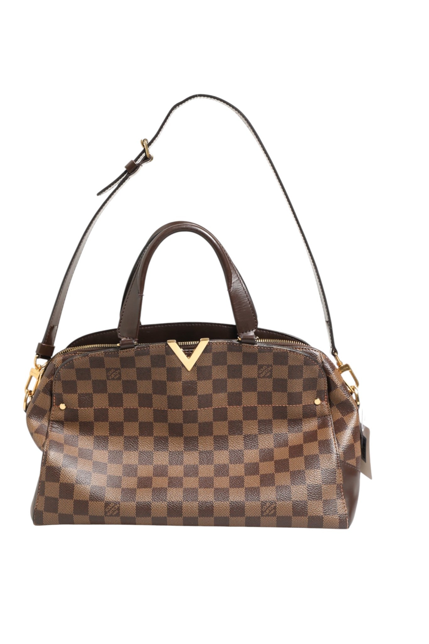 Louis Vuitton Damier Ebene Kensington Bowling Bag