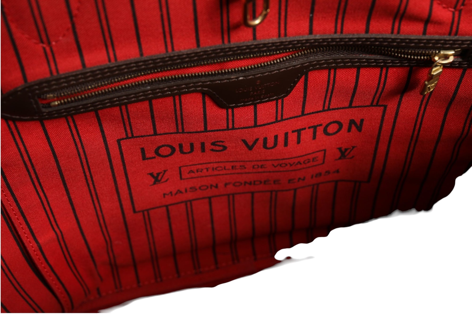 Τσάντα tote Louis Vuitton Neverfull MM Damier Ebene
