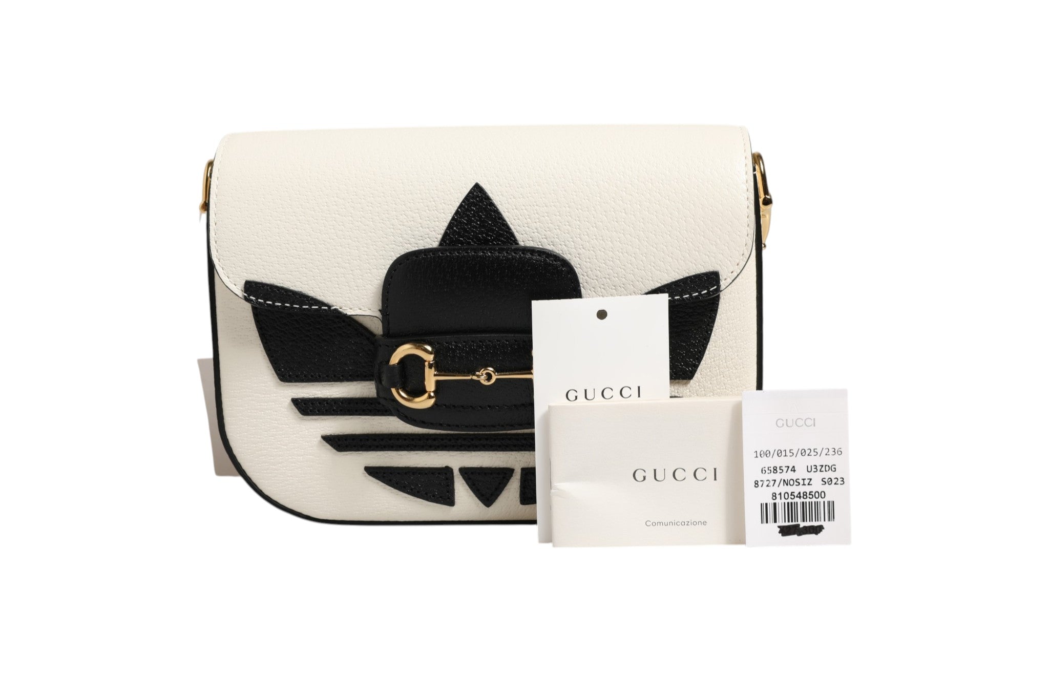 Gucci x Adidas Τσάντα Ώμου Horsebit 1955 Mini