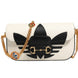 Gucci x Adidas Horsebit 1955 Shoulder Bag Black/White