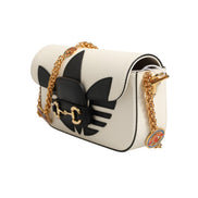 Gucci x Adidas Horsebit 1955 Shoulder Bag Black/White