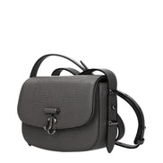 Jimmy Choo Γκρι Τσάντα Ώμου από Δέρμα