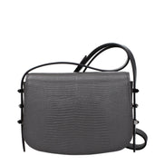 Jimmy Choo Γκρι Τσάντα Ώμου από Δέρμα