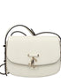 Jimmy Choo White Leather Shoulder Bag