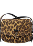 Jimmy Choo Brown Leather Crossbody Bag