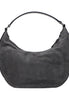 Jimmy Choo Gray Leather Shoulder Bag