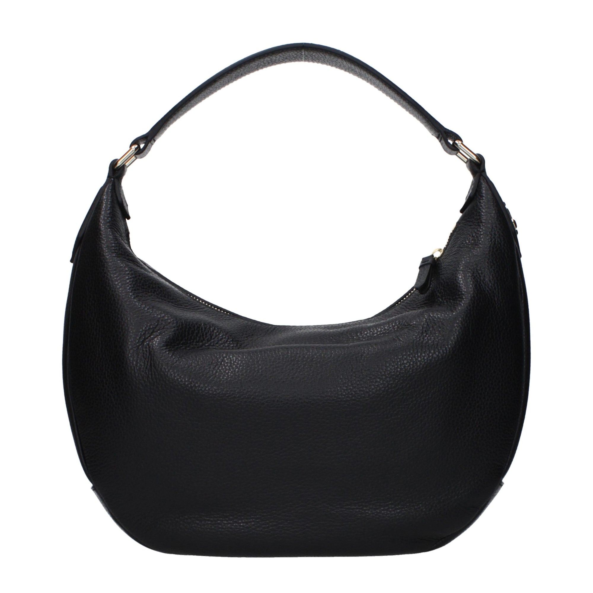 Jimmy Choo Betsy M Μαύρη Τσάντα Ώμου από Δέρμα