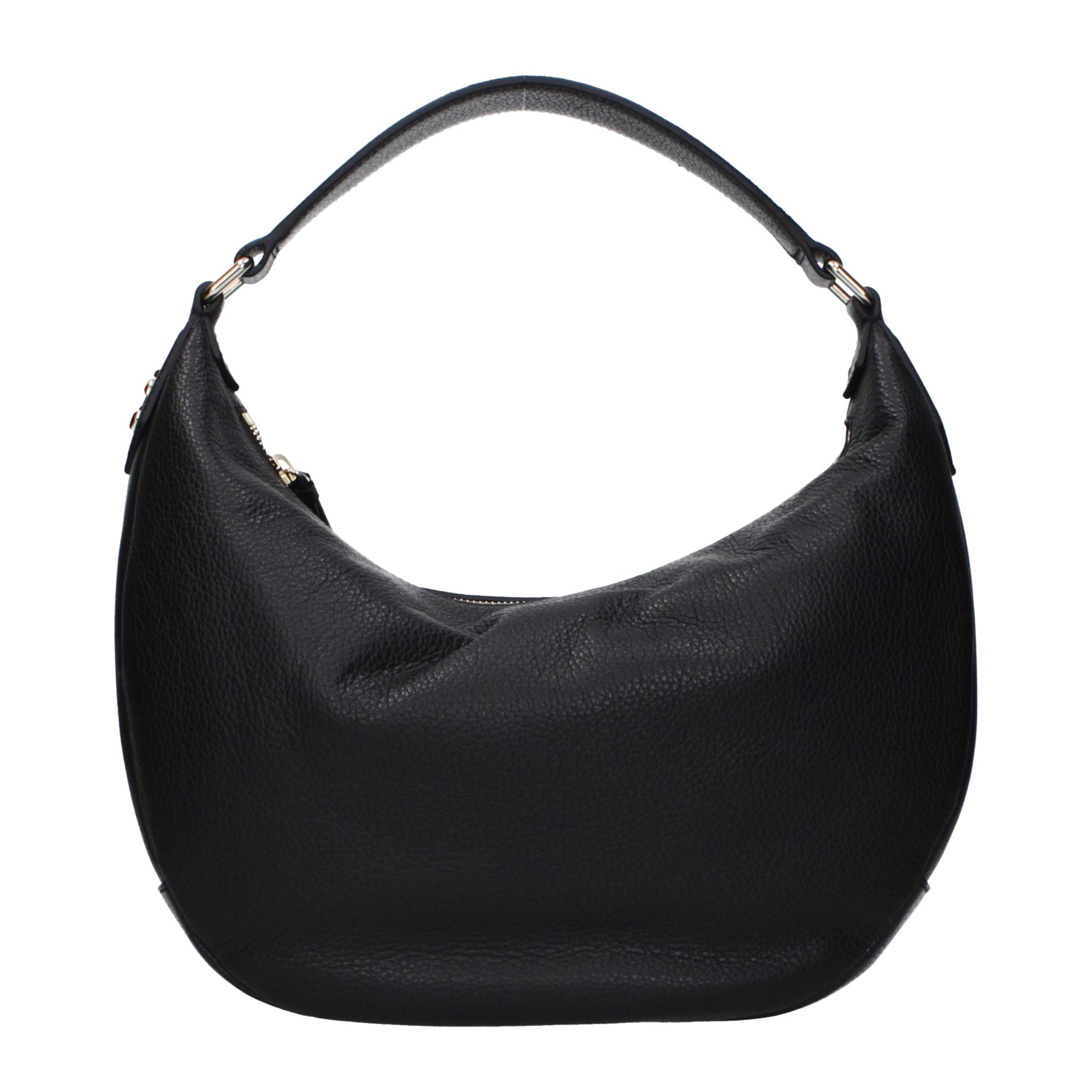 Jimmy Choo Betsy M Μαύρη Τσάντα Ώμου από Δέρμα