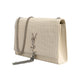 Saint Laurent Kate Tassel Small Croc-Embossed Leather