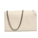 Saint Laurent Kate Tassel Small Croc-Embossed Leather