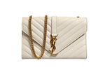 Saint Laurent Envelope Triquilt Medium YSL Shoulder Bag
