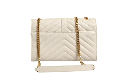 Τσάντα ώμου Saint Laurent Envelope Triquilt Medium YSL