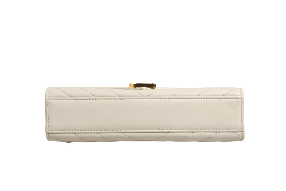Saint Laurent Envelope Triquilt Medium YSL Shoulder Bag