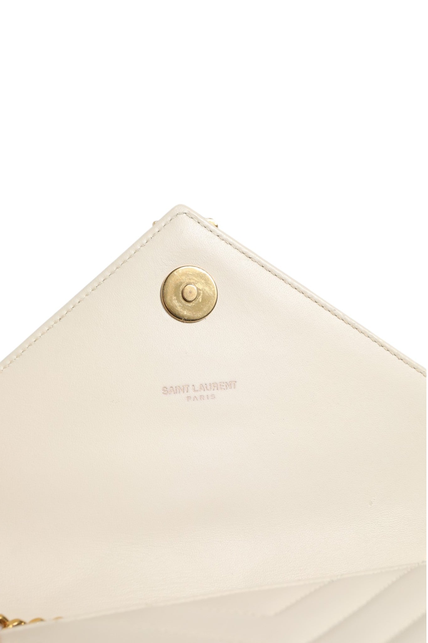 Τσάντα ώμου Saint Laurent Envelope Triquilt Medium YSL