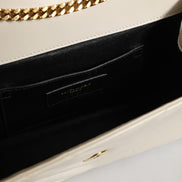 Τσάντα ώμου Saint Laurent Envelope Triquilt Medium YSL