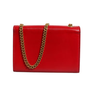 Saint Laurent Kate Red Leather Crossbody Bag
