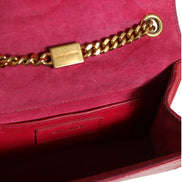 Saint Laurent Kate Red Leather Crossbody Bag