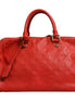 Louis Vuitton Red Monogram Empreinte Speedy Bandouliere 30