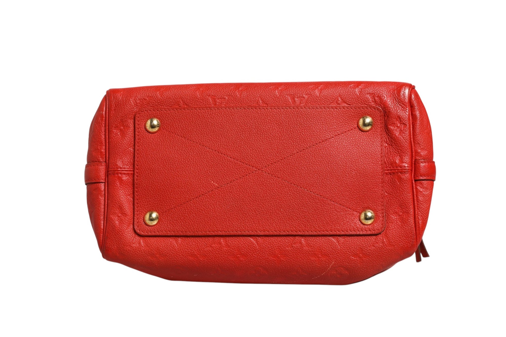 Τσάντα Louis Vuitton Monogram Empreinte Speedy Bandouliere 30 σε κόκκινο
