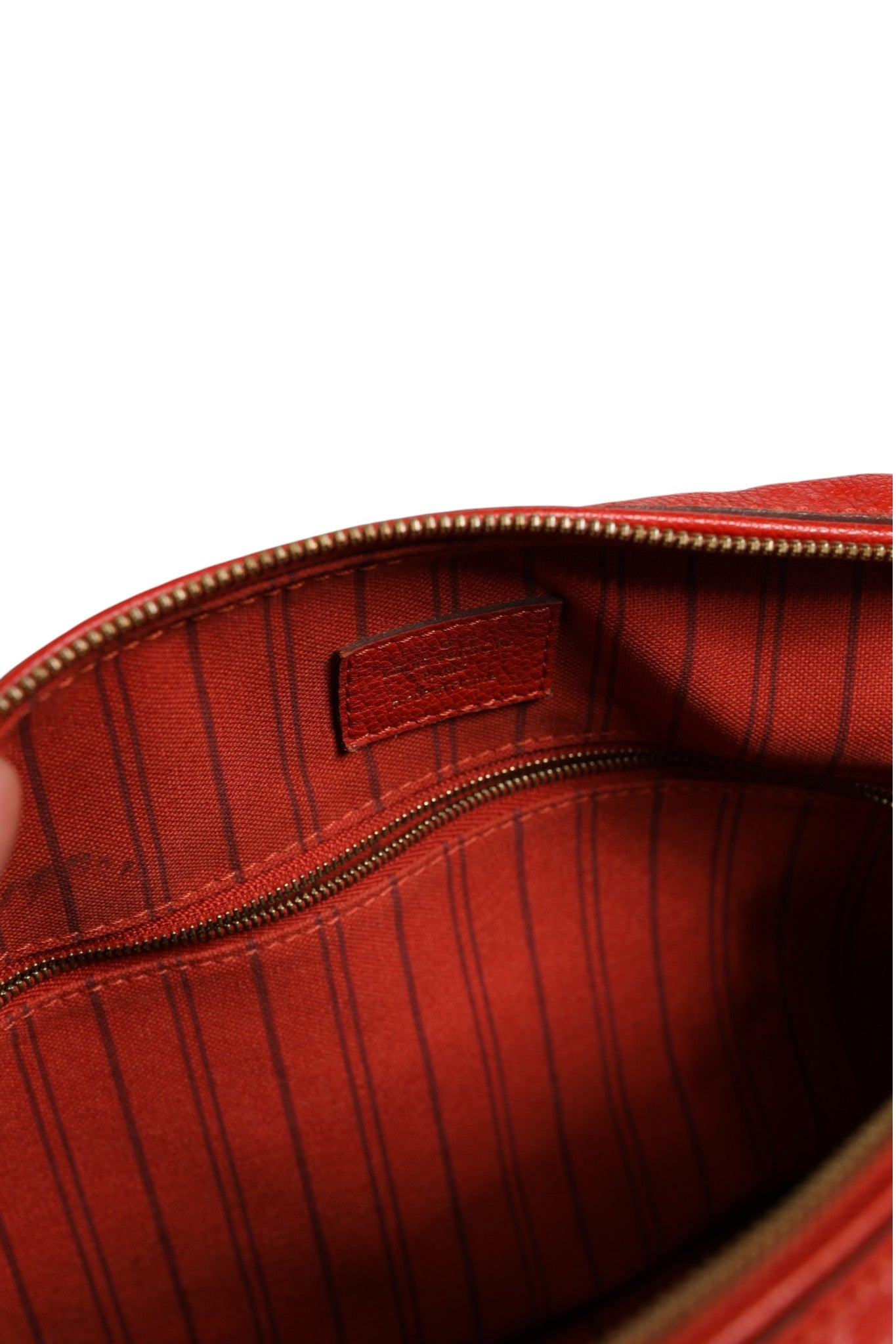 Τσάντα Louis Vuitton Monogram Empreinte Speedy Bandouliere 30 σε κόκκινο