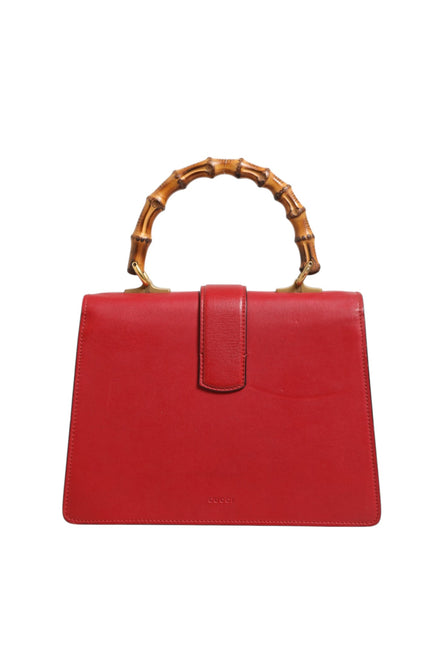 Gucci Dionysus Bamboo Medium Top Handle Bag White Blue Red
