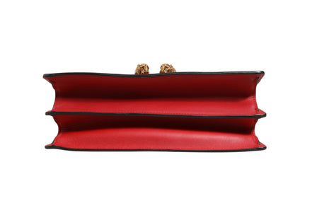 Gucci Dionysus Bamboo Medium Top Handle Bag White Blue Red