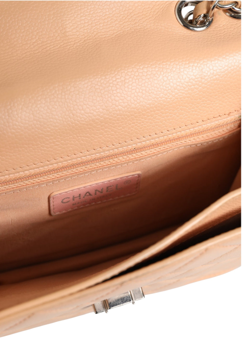 Chanel Goatskin Quilted Small CC Box Flap Bag