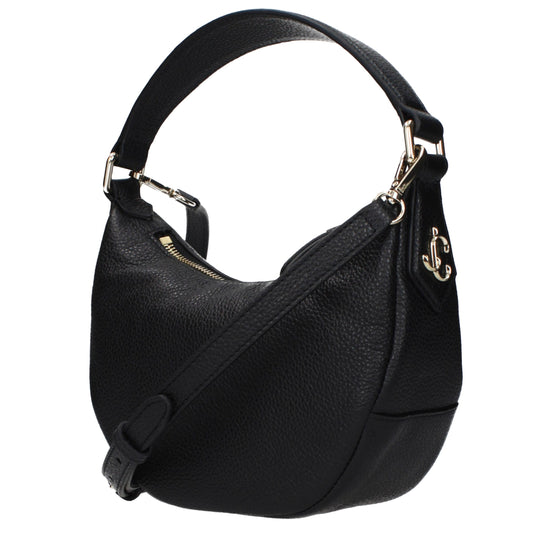 Jimmy Choo Black Leather Handbag