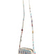 Balenciaga White Graffiti Print Leather Mini City Handbag