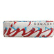 Balenciaga White Graffiti Print Leather Mini City Handbag