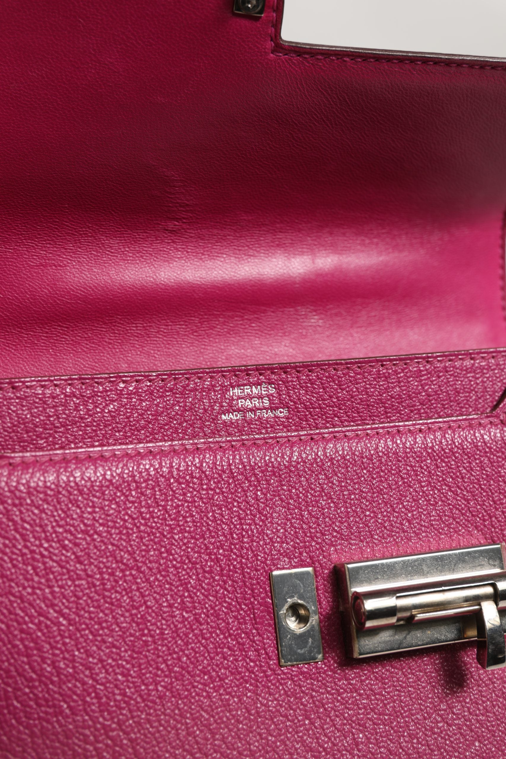 Hermès Mini Verrou Chaine Bag Chevre Mysore Magnolia