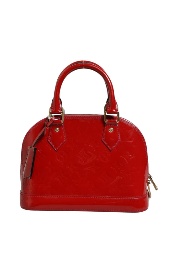 Louis Vuitton Pomme D'Amour Monogram Vernis Alma BB