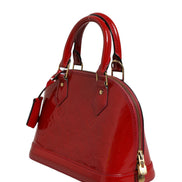 Τσάντα Louis Vuitton Pomme D'Amour Monogram Vernis Alma BB