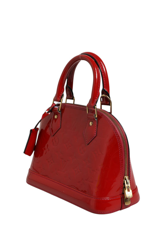 Louis Vuitton Pomme D'Amour Monogram Vernis Alma BB