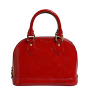 Τσάντα Louis Vuitton Pomme D'Amour Monogram Vernis Alma BB