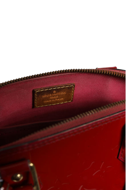 Τσάντα Louis Vuitton Pomme D'Amour Monogram Vernis Alma BB