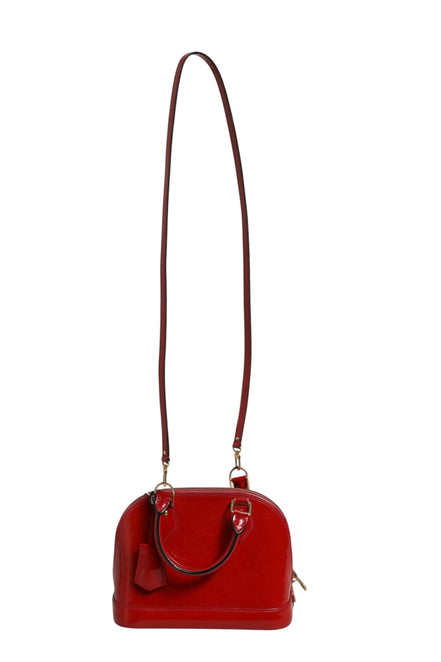Τσάντα Louis Vuitton Pomme D'Amour Monogram Vernis Alma BB
