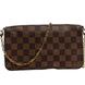 Louis Vuitton Damier Ebene Pochette Felice Chain Wallet