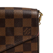 Πορτοφόλι με αλυσίδα Louis Vuitton Damier Ebene Pochette Felice