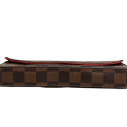 Πορτοφόλι με αλυσίδα Louis Vuitton Damier Ebene Pochette Felice