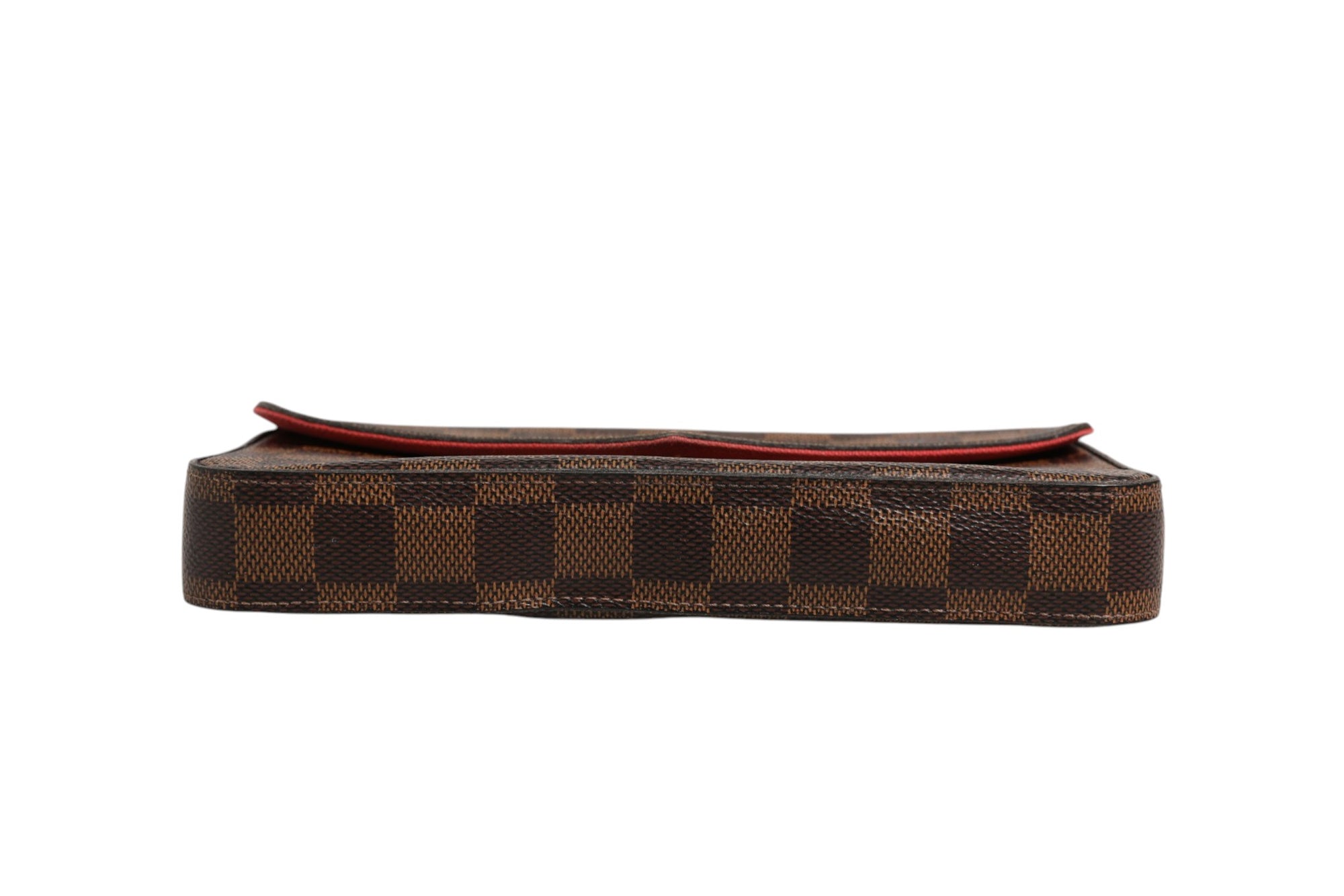 Πορτοφόλι με αλυσίδα Louis Vuitton Damier Ebene Pochette Felice