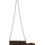 Πορτοφόλι με αλυσίδα Louis Vuitton Damier Ebene Pochette Felice