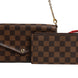 Louis Vuitton Damier Ebene Pochette Felice Chain Wallet
