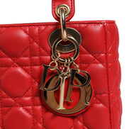 Christian Dior Lady Dior Cannage Leather Handbag