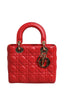 Christian Dior Lady Dior Cannage Leather Handbag